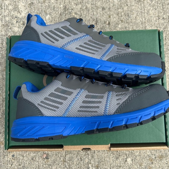 Danner Run Time 3" ESD Composite Toe Sneaker Gray/Blue 12374 Women 7.5M NWB - Picture 4 of 9